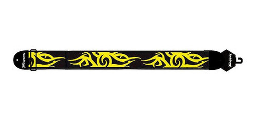 Correa Para Guitarra Warwick Rst Nb1ce Tribal G Amarillo 1