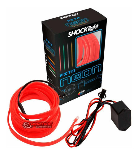 Fita De Led Neon Shocklight Painel Interior Carro 2 Metros 0