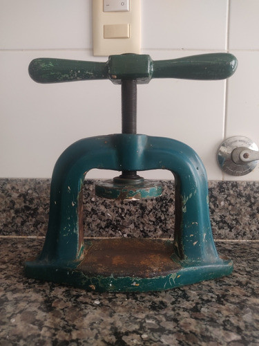 Prensa Grande De Hierro Fundido 0