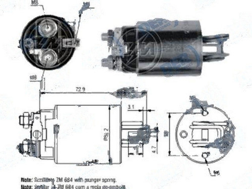 Solenoide Honda Isuzu Chev.  Luv 1