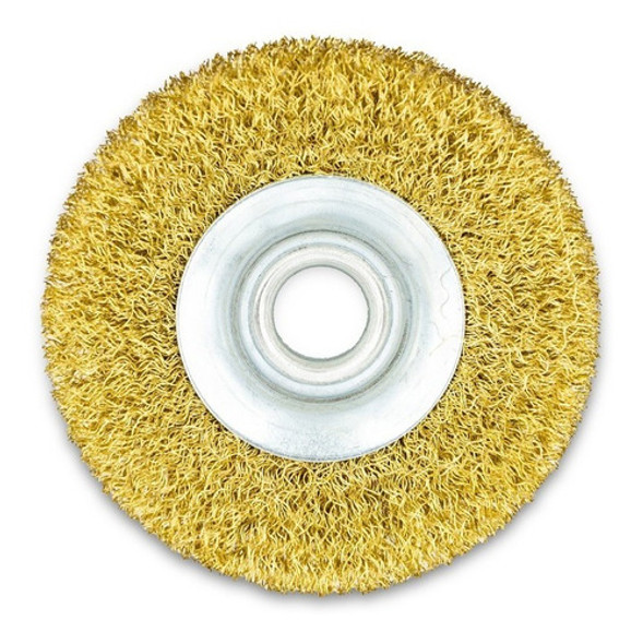 Cepillo Circular P/ Amoladora Angular 4  Rizado Bremen 3454 0