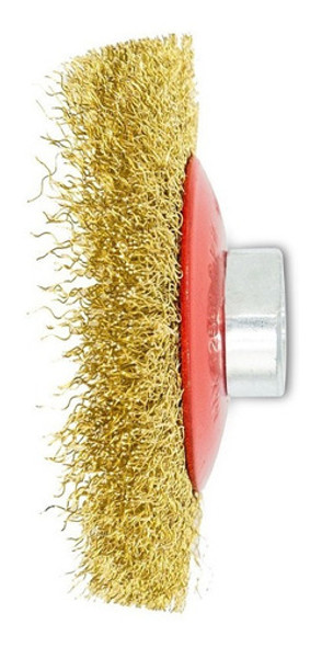 Cepillo Circular P/ Amoladora Angular 4  Rizado Bremen 3454 1