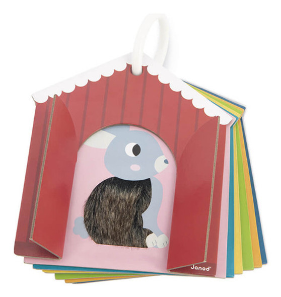 Cartas Tactiles Animales Granja Janod 0