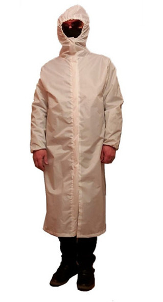 Camisolin Impermeable Lavable Cierre Desmontable Con Capucha 0