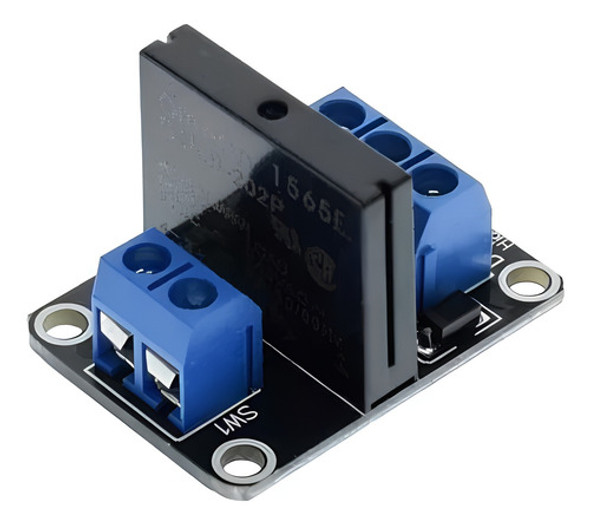 Kit 3un Módulo Rele Estado Sólido 1 Canal 5v 0