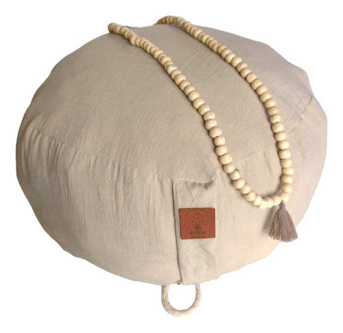 Kit Zafu Relleno De Trigo Sarraceno + Japa Mala Meditación 0