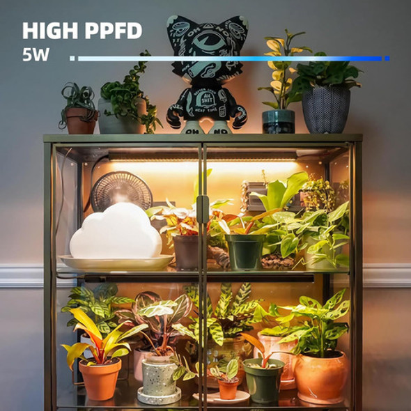 Luces De Crecimiento De 1ft Plantas De Interior, Luz So... 1