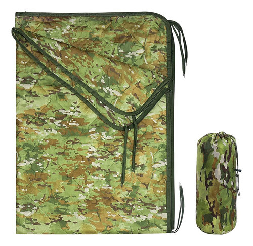 Poncho Liner Wobbie Manta Militar Con Cremallera Manta De Ca 0