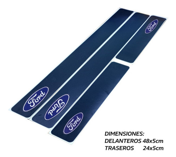 Cubre Zocalos Vinilo Calco Ford Todo Modelo Logos 1 Cubre Zocalos Vinilo Calco Ford Todo Modelo Logos 1
