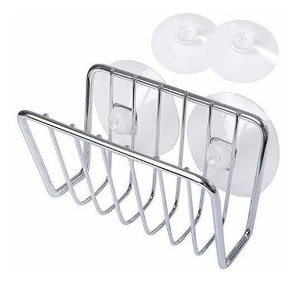 Toplife  Fregadero De Cocina Soporte De Ventosa Para Esponja 1