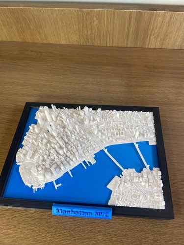 Miniatura Cidade 3d Manhattan - Nova Iorque (new York City) 1