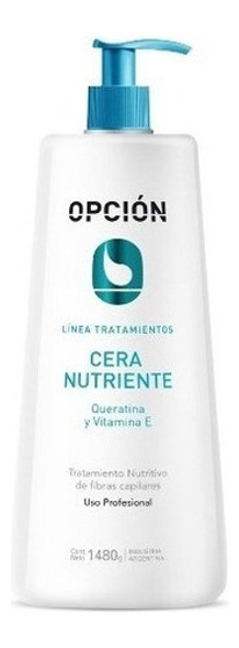 Cera Nutriente Opción Keratina Capilar Profesional 1480ml 0