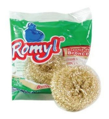 Esponja Bronce 15grs Romyl 0