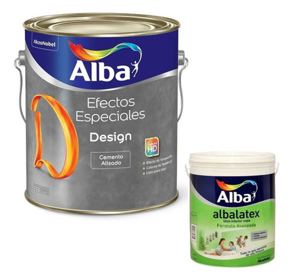 Efecto Especial Cemento Alisado Alba Design 3,24l Colores Mm 0 Efecto Especial Cemento Alisado Alba Design 3,24l Colores Mm 0