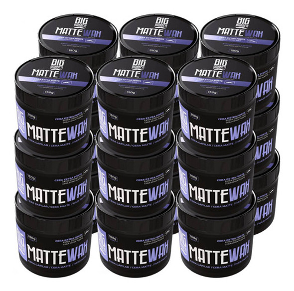 Cera Modeladora Matte Wax Big Barber 150g Seca Kit 15 Unidad 0 Cera Modeladora Matte Wax Big Barber 150g Seca Kit 15 Unidad 0