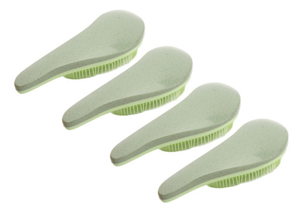 Escova Desembaraçante, 4 Peças De Pente De Cabelo Compacto D 1
