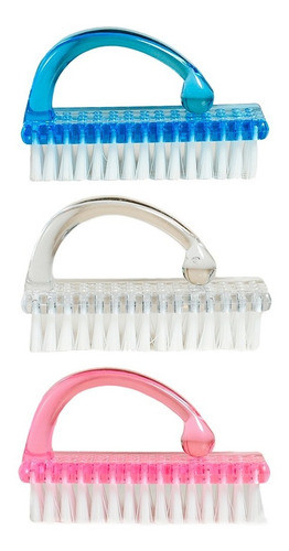 Diswald & Co X 3 Cepillos Uñas Con Mango Manicuría Cod. 117 0