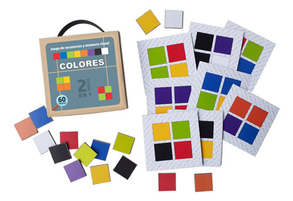Juego Didactico, Secuencias Series Lógicas Con Colores 0