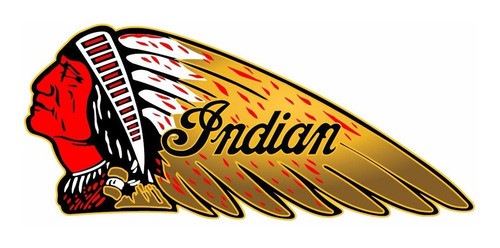 Adesivos Motocicleta Indian -  Frete Grátis 0