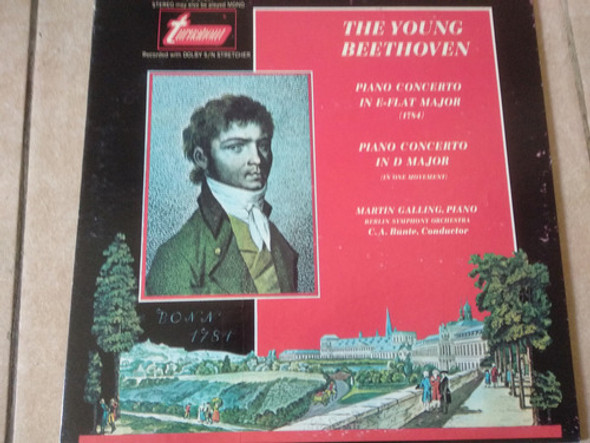 The Young Beethoven - Martin Galling Piano / Vinilo / Kktu 0