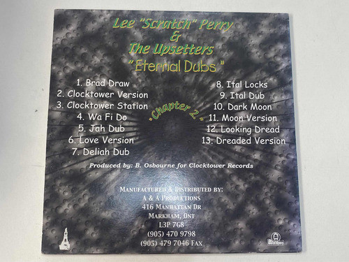 Lp Reggae Colorido- Lee Scratch Perry ( Eternal Dubs ) 1
