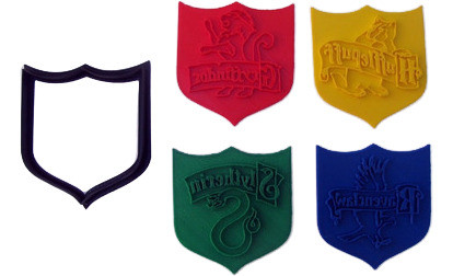 Cortante Galletitas Escudo Harry Potter Set -  Reposteria 0