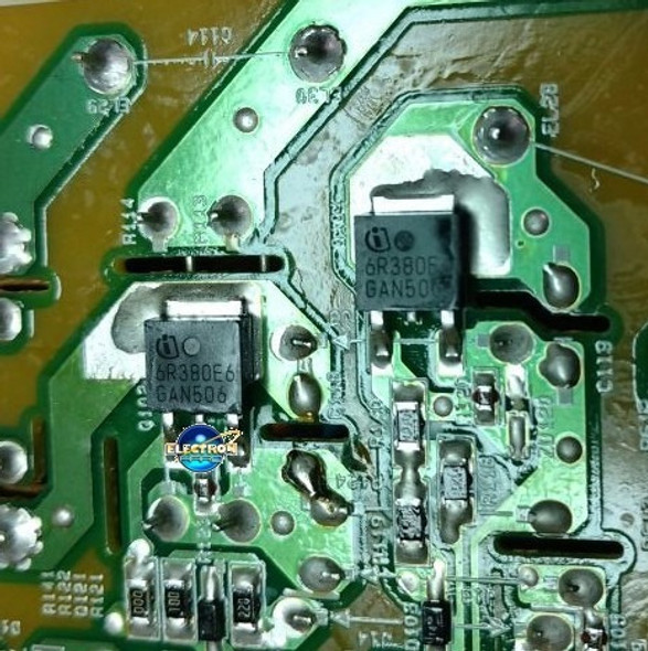 Ipd60r380e6 6r380e6 Reemplaza Ipd60r380c6 6r380c6 1