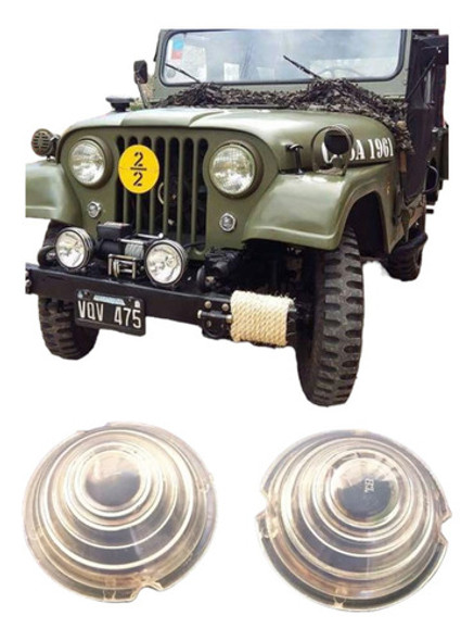 Jeep Ika Juego De Lentes Dalanteros Faro De Giro 0