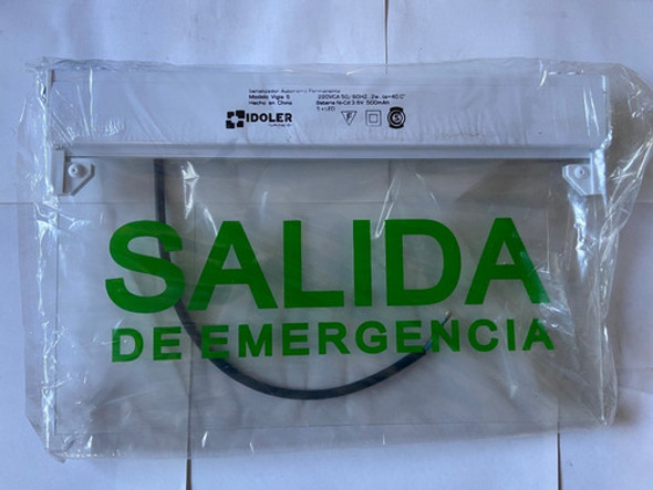 Cartel De Emergencia Led Idoler Vigia S 1