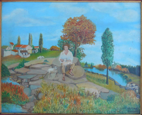 Óleo Original De Cleo Vazquez. 1