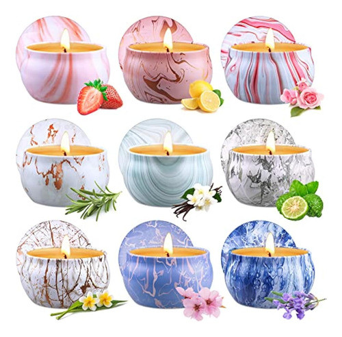 Velas Perfumadas De Regalo Para Mujeres, Velas De 0