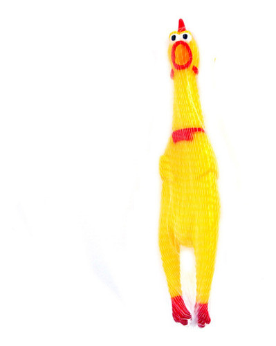Brinquedo Pet Mordedor Borracha Frango Galinha Pequeno 1