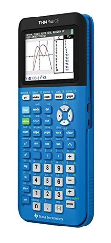 Instrumentos De Texas Ti84plsceblubry Calculadora Grafica R 1