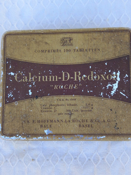 Antigua Lata Redoxon Origen Francés 1