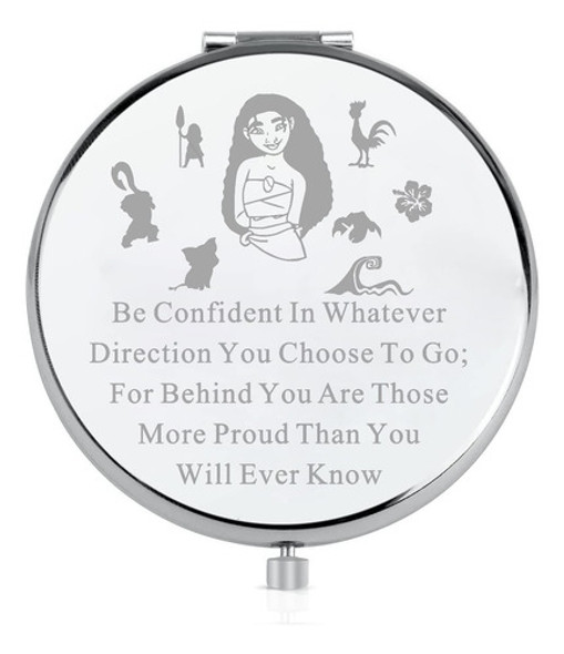 Lqri Moana Citação Proposta Espelho Compacto Moana Princesa 0