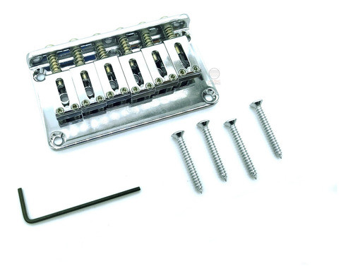 Ponte Fixa De Guitarra Gotoh Gtc101 Cromado 0