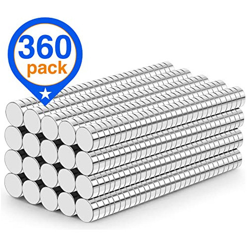 Iman De Neodimio De 3mm X 1mm 360un Redondos 1