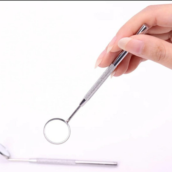 Espejo Dental N5 Con Mango X 1 Acero Inoxidable Odontología 0