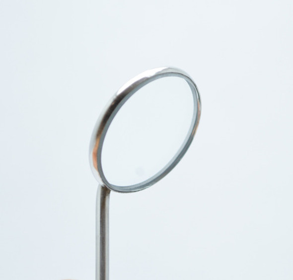 Espejo Dental N5 Con Mango X 1 Acero Inoxidable Odontología 1