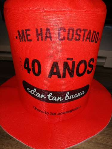 Galera Personalizada Cotillon Fiestas Sombrero 15 Cumpleaños 0