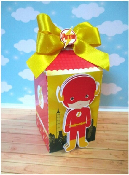 15 Cajitas Milk Box Grande En 3 D De Flash, 1