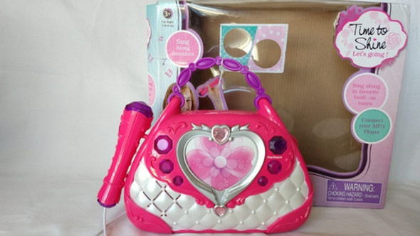 Micrófono Cartera Karaoke Celular Mp3 Con Luces A Pilas 1
