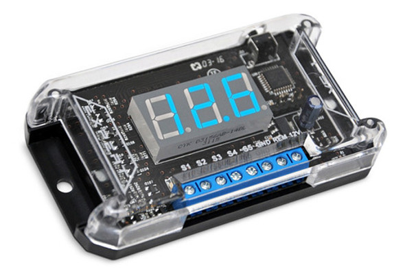 Voltimetro Digital Expert Auto Vs1 Proteccion Funciones 1