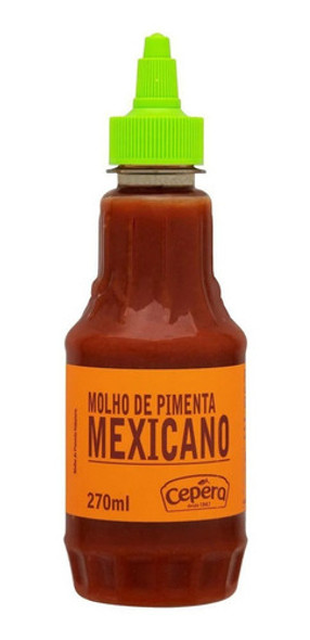 Molho De Pimenta Mexicano 270ml Cepêra - 2 Unidades 1
