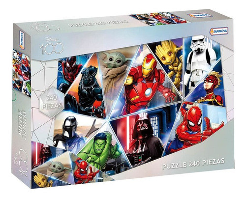 Puzzle Marvel 240 Pzas 48x33cm Cod Dmd00120 Loony Toys 0