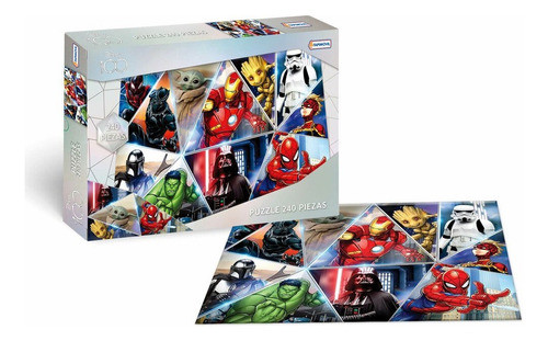 Puzzle Marvel 240 Pzas 48x33cm Cod Dmd00120 Loony Toys 1