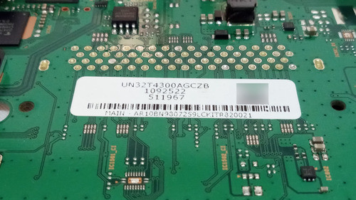 Main Tv Samsung Un32t4300agczb Bn41-02750 Nk459 1