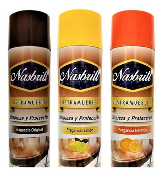 Pack X12unid Lustramueble Nasbrill 360ml-brillo Y Protección 0 Pack X12unid Lustramueble Nasbrill 360ml-brillo Y Protección 0