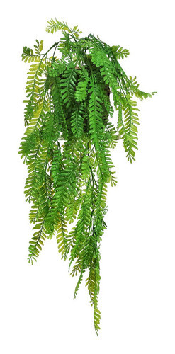 Vaso Folhagem Pendente De Samambaia Artificial Folhas Caídas 0