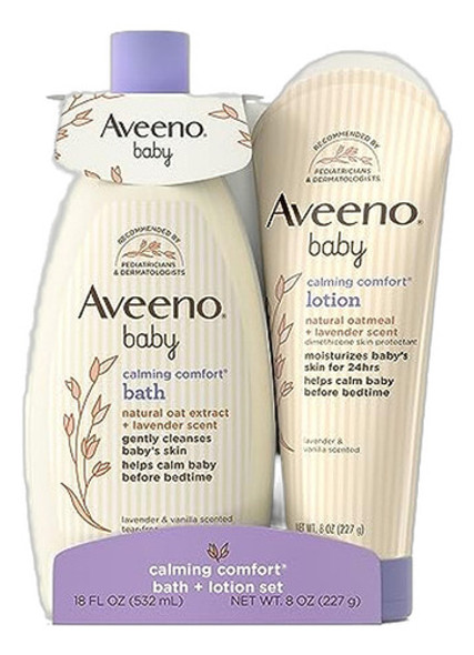 Conjunto De Baño Y Loción Calmante Para Bebés Con Avena Natu 0